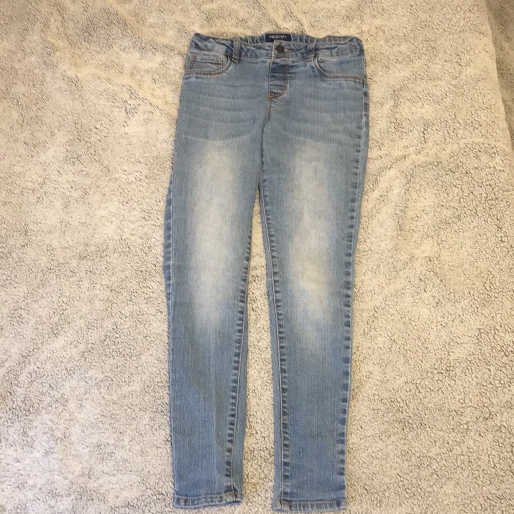 Girls Arizona medium wash jeggings
